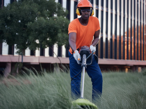 Soft FM grounds maintenance strimming